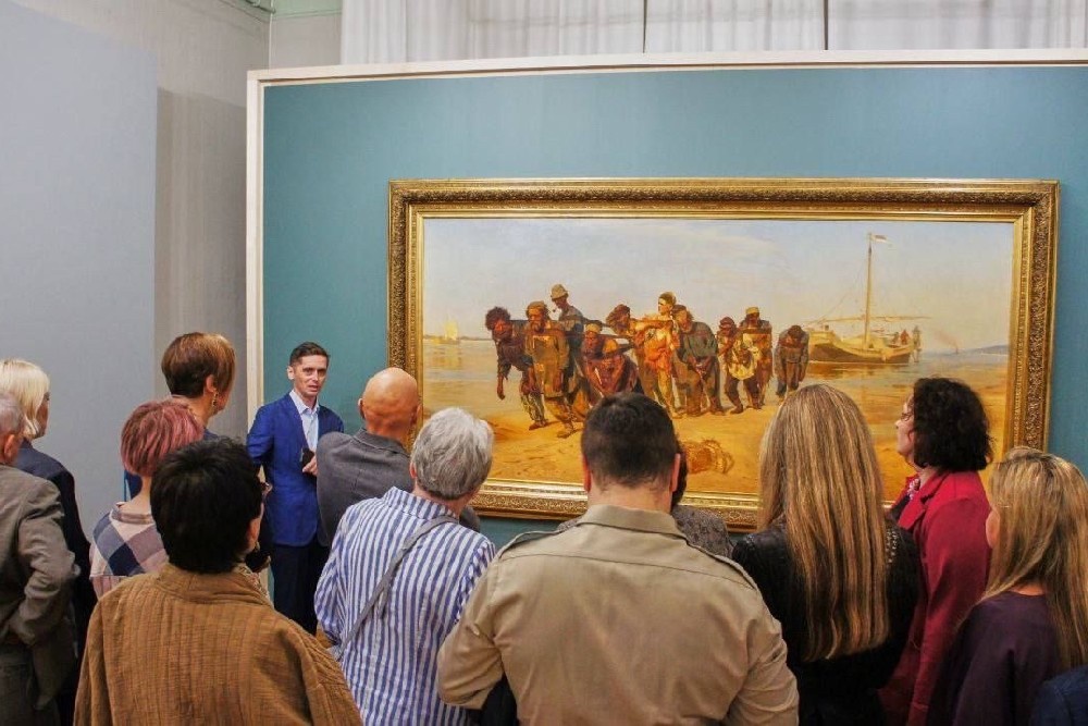 Картина Репина «Бурлаки на Волге» поставила рекорд