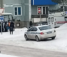 Автобус наехал на парня в кузбасском городе