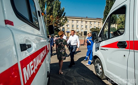 Курские медики получили 26 новых карет «скорой помощи»