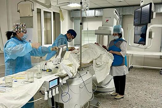 Жизнь почти 300 пациентов спасли врачи нового сосудистого отделения ЦГБ Батайска
