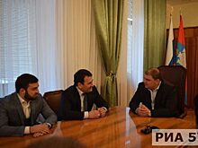 Вадим Потомский встретился с делегацией Ингушетии