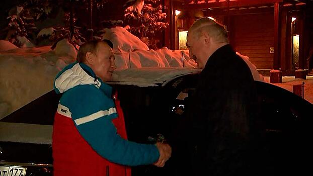 Лукашенко и Путин провели вместе более шести часов на переговорах в Сочи