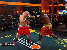 Появилось видео победы бойца MMA Харитонова над американцем в боксерском бою