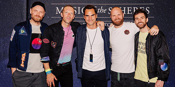 Федерер об июльском концерте Coldplay: «Мне предложили выйти на сцену. Я спросил у дочки, и она сказала: «Ты должен это сделать. Один раз живем»