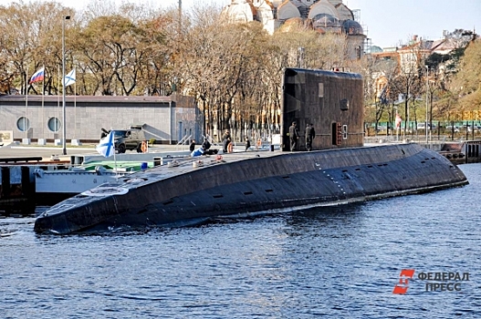 Подлодка «Калуга» вернулась на базу после выполнения задач дальнего похода