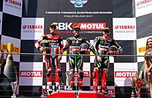 Джонатан Рэй открывает сезон-2017 WorldSBK победным шампанским