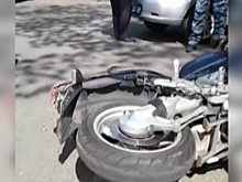 В результате ДТП на Литовском валу пострадал мотоциклист