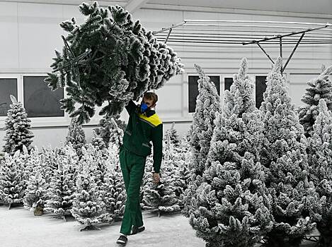 В России подорожали искусственные елки