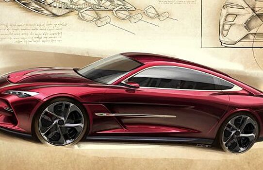 Italdesign представила тизер новой концепции купе накануне премьеры в Женеве