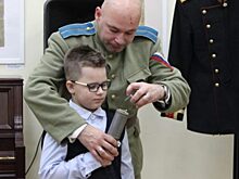 Юным красногорцам рассказали об обмундировании русской и советской армии