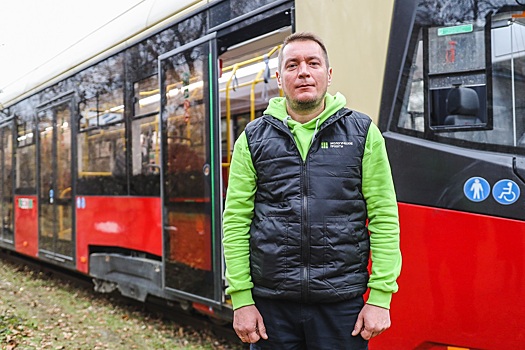 Нижегородец Роман Бучирин рассказал, почему водитель трамвая должен быть гидом