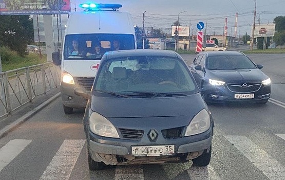 Шестилетнюю девочку сбил автомобиль на зебре в Вологде