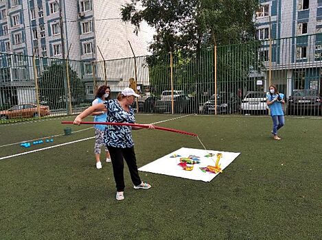 В Крылатском провели спортивный квест ко Дню физкультурника