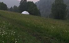 В Нягани строят глэмпинг с купольными шатрами