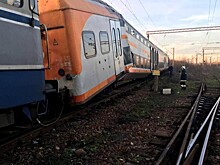 В Румынии два поезда сошли с рельсов