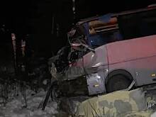 В российском регионе фура протаранила автобус