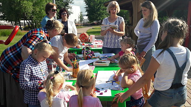 Акция "Библиотека в парке"