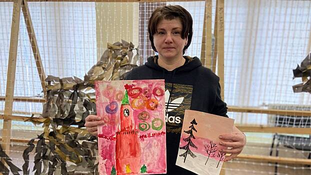 Рисунки и поделки детей украсят блиндажи