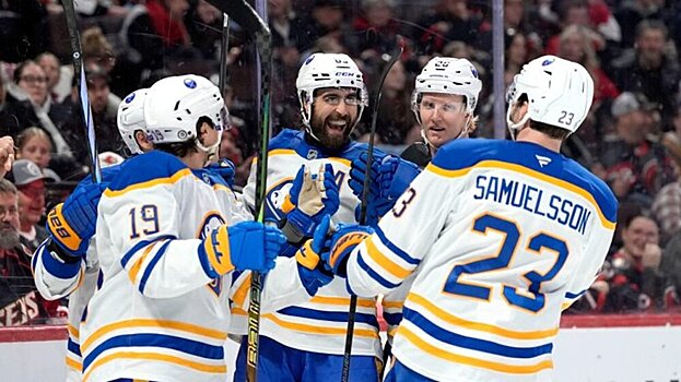 «Баффало» прервал победную серию «Детройта» из 5 матчей. Дебютировавший в НХЛ вратарь Эллис – 1-я звезда игры с 27 отраженными бросками