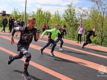 Курские школьники соревновались в пожарно-спасательном спорте
