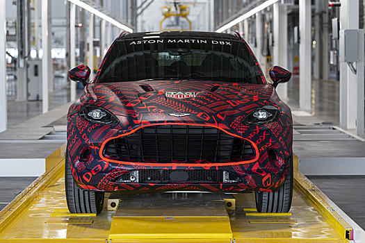 Aston Martin начал выпуск первого кроссовера