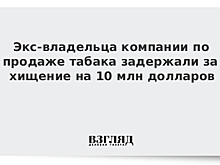 Предпринимателя задержали за хищение на 10 млн долларов