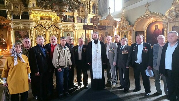 Ветераны Чернобыля из Отрадного встретились в храме