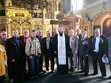 Ветераны Чернобыля из Отрадного встретились в храме