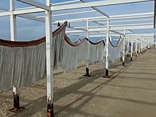 При очистке моря от мазута в Анапе используют отходы от производства ковров