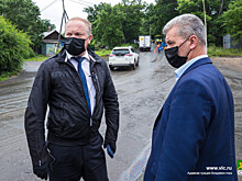 Ремонт дорог в санаторно-курортной части Владивостока проверил Олег Гуменюк