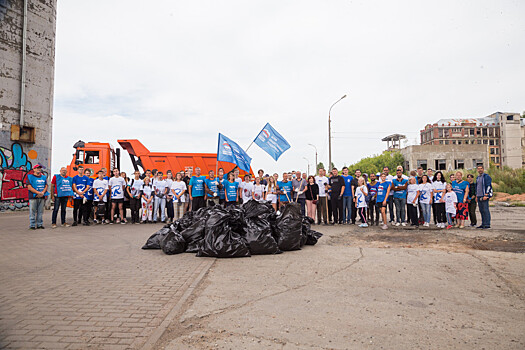 330 мешков мусора собрано на субботниках в районах Нижнего Новгорода