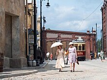 В кинопарке "Москино" сняли сериал о Владимире Маяковском и Лиле Брик