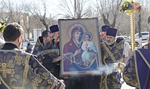 В Волгоград доставили список чудотворной иконы Божией Матери «Оршанская»