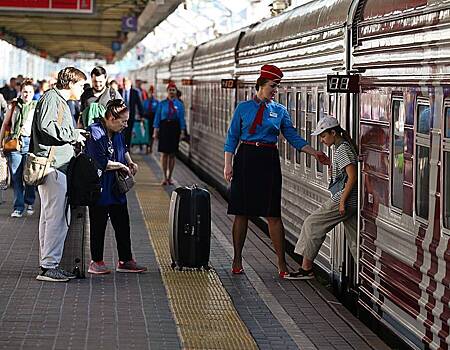 Названы любимые направления для путешествий на поездах у россиян