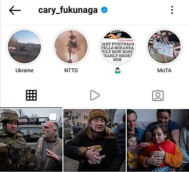 Режиссёр Кэри Фукунага развозит гуманитарную помощь Украине