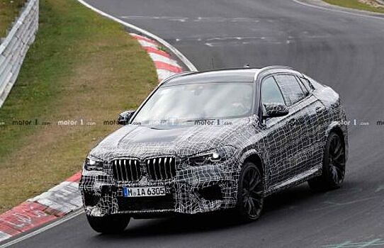 BMW X6 M увидели в Нюрбургринге