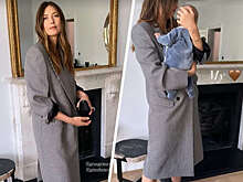 Мария Шарапова в пальто на голое тело пришла на показ Alexander McQueen SS23