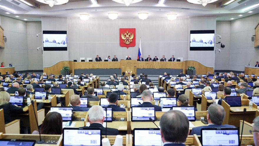 Государственная Дума поблагодарила создателей и испытателей межконтинентальной баллистической ракеты «Сармат»