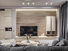 Стильная трёхкомнатная квартира, обставленная мебелью российского производства