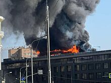Появились подробности о горящем ЖК в центре Москвы