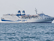 Паром Sea Bridge пришвартовался в порту Трабзона