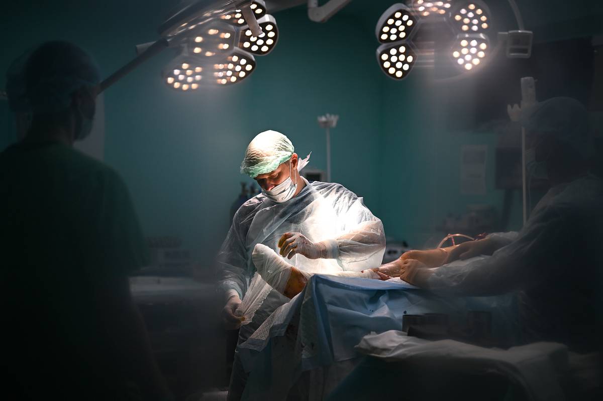 В Шебекинском округе боец «Орлана» получил минно-взрывную рану при отражении удара