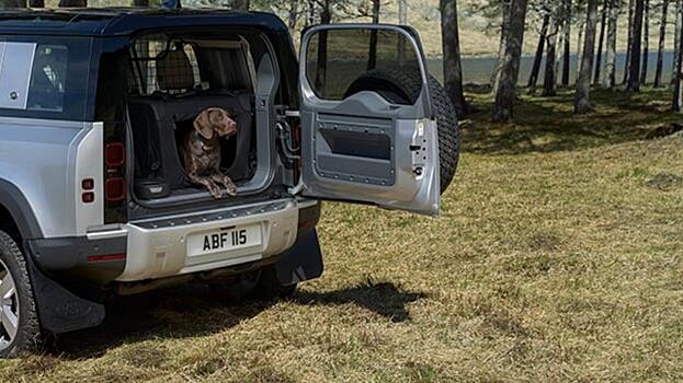 Новый Land Rover Defender понравится собаководам