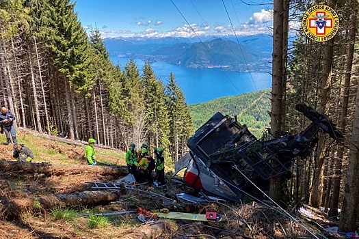 В рухнувшей кабинке фуникулера погибли девять человек