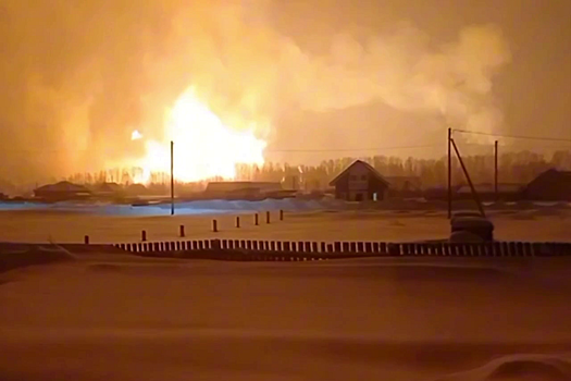 Пожар на газопроводе в Куеде локализован на площади 180 квадратных метров