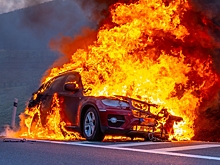 Автомобиль взорвался в столице Индии