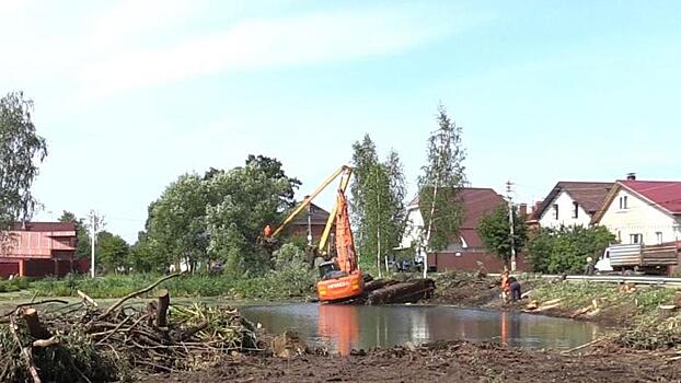 Вековой пруд очистят и благоустроят в Павловском Посаде