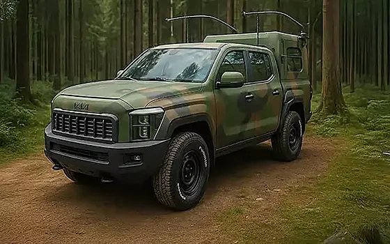 Kia представила военную версию нового Tasman. Первые подробности