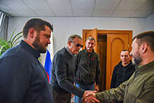 Губернатор Дрозденко проверил ход работ по восстановлению ДНР