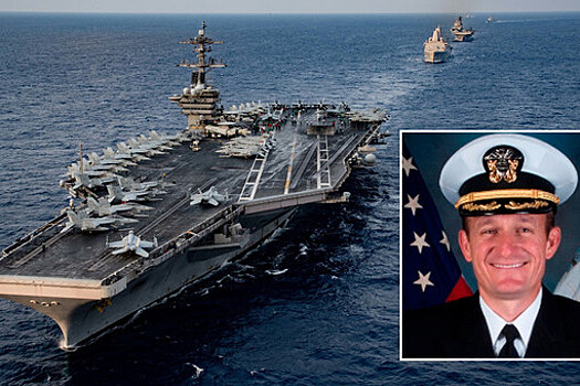 ВМС США отказались восстановить в должности капитана авианосца "Теодор Рузвельт"